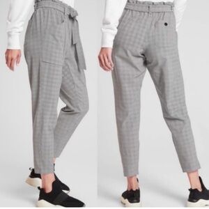 Athleta Plaid Skyline Pants.